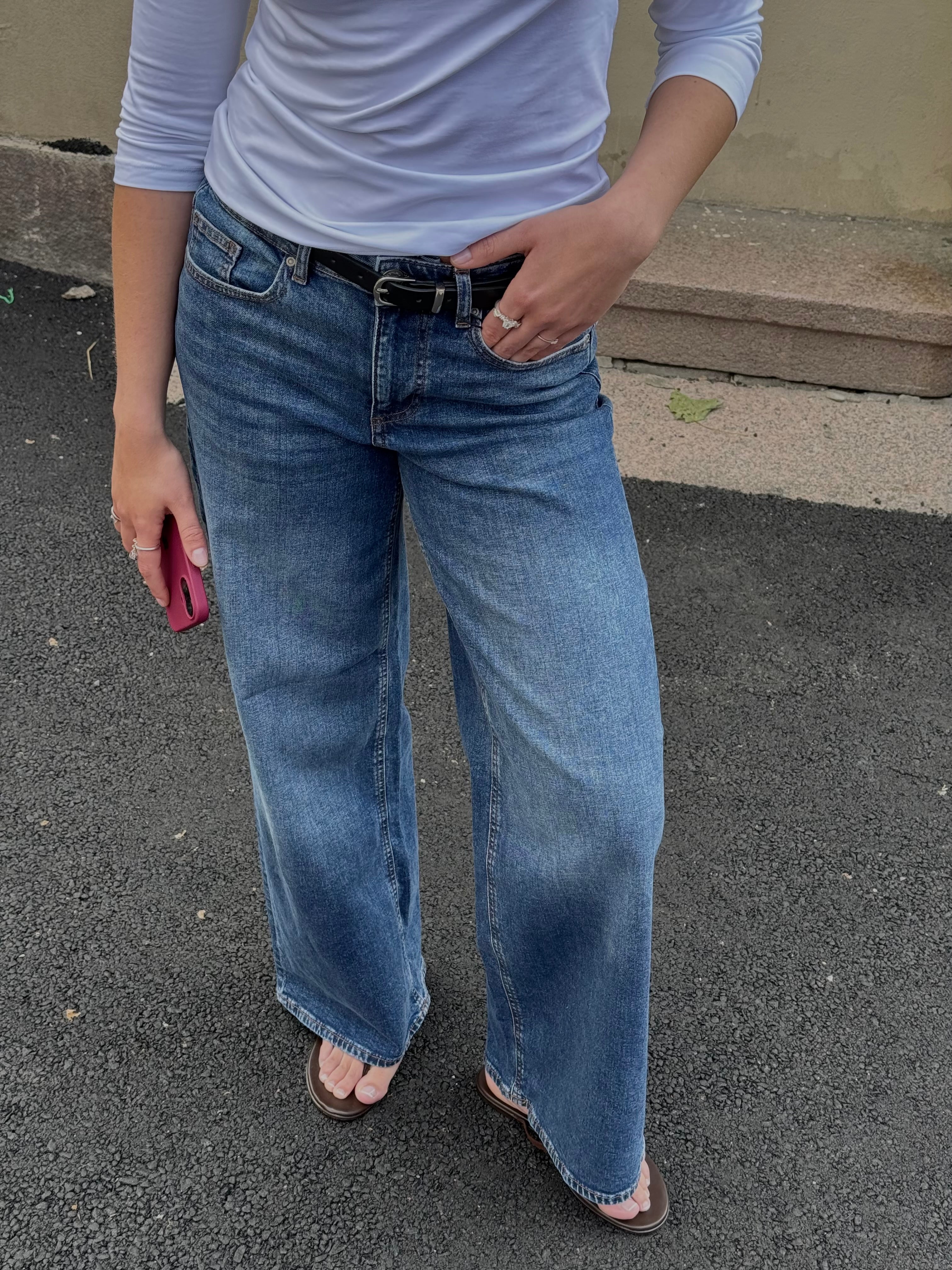 VMSANDIE Jeans - Medium Blue Denim
